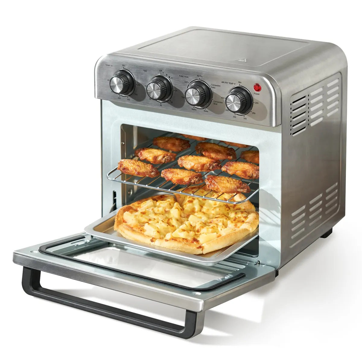 7-in-1 Stainless Steel Air Fryer Toaster Oven – 18L Convection