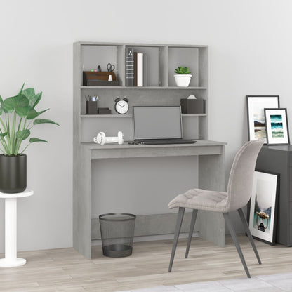 Tall desk with shelf, 102cm