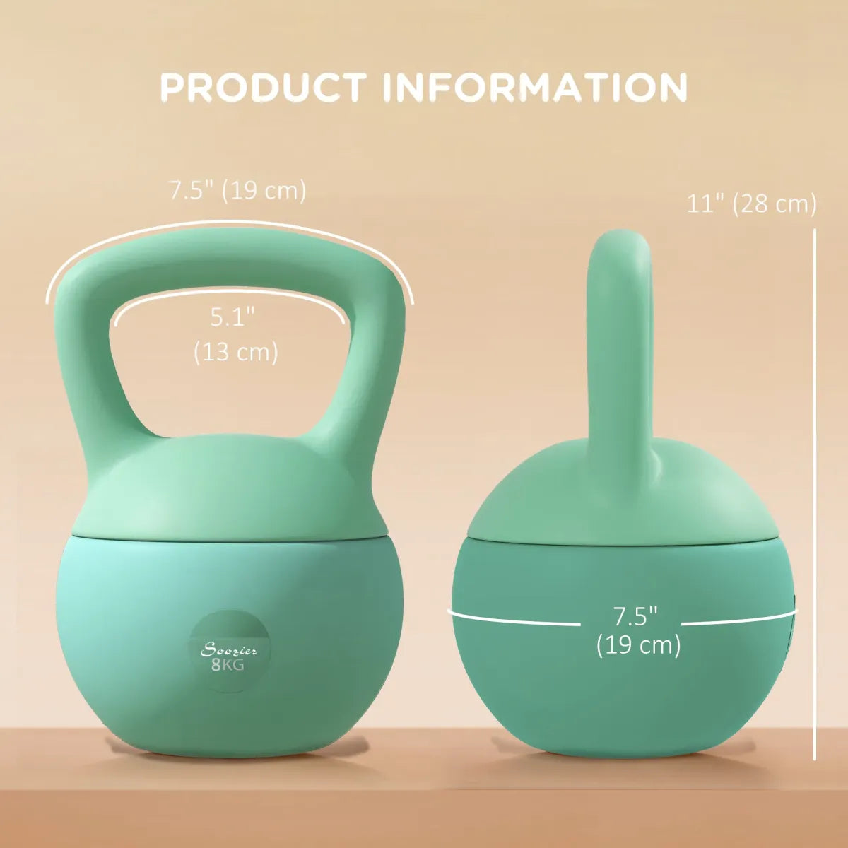 Soft Sand-Filled Kettlebell with Grip Handle for Full Body Workouts