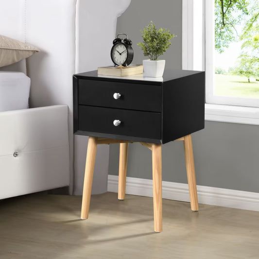 Mid-Century Nightstand front view