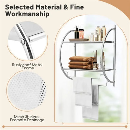 Bathroom Towel Rack – Freestanding Towel Holder Stand