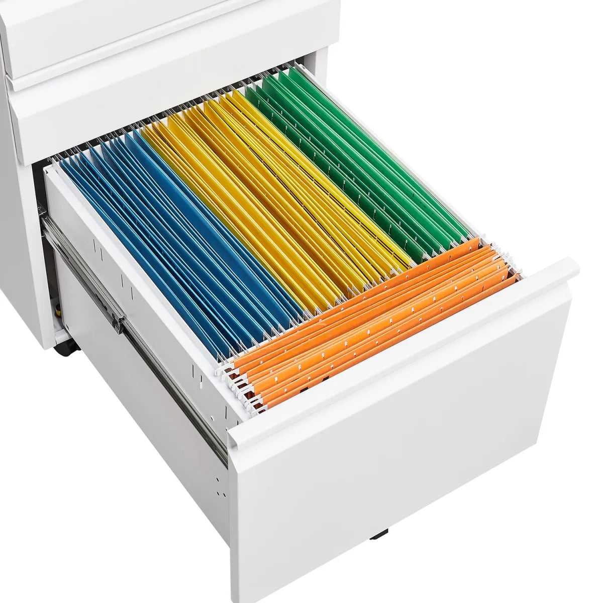 3-Drawer Mobile Filing Cabinet with Lock – view 6