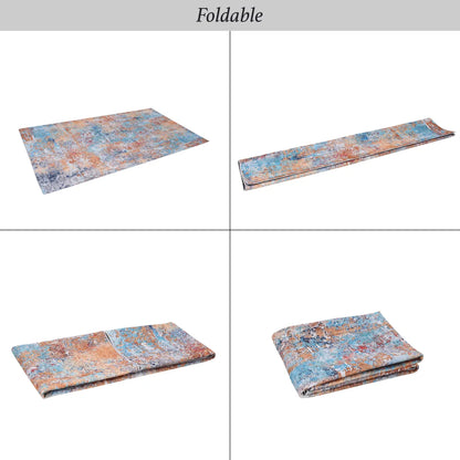 Washable Area Rug, Multi Pattern