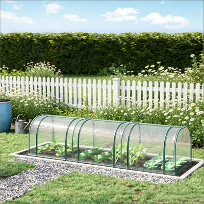 Portable Tunnel-Style Mini Greenhouse