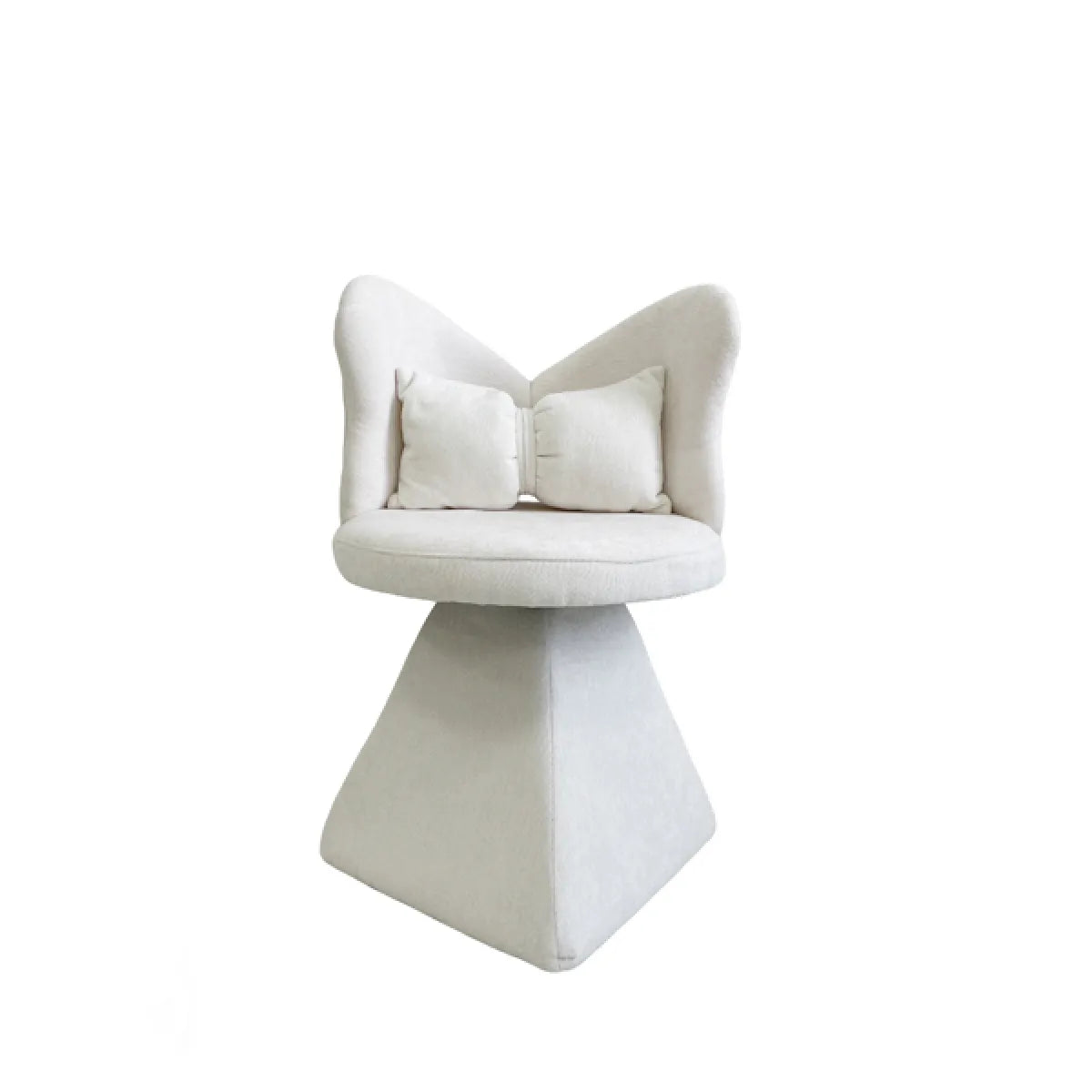 Swivel Vanity Chair with Butterfly Back