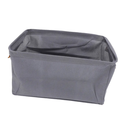 6-Piece Foldable Fabric Storage Bin Set for Closet and Wardrobe, Grey