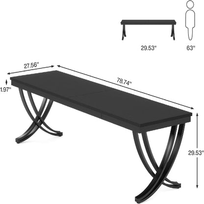 Wide workspace computer desk