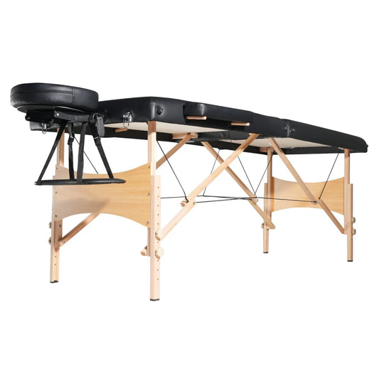 Portable Massage Table, 28" Wide, Black