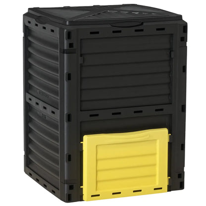 80 Gallon Outdoor Compost Bin, Yellow