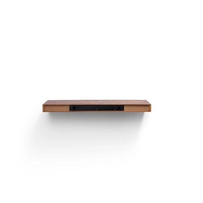 Wall Mounted Floating Wood Shelves with Invisible Brackets, Maple