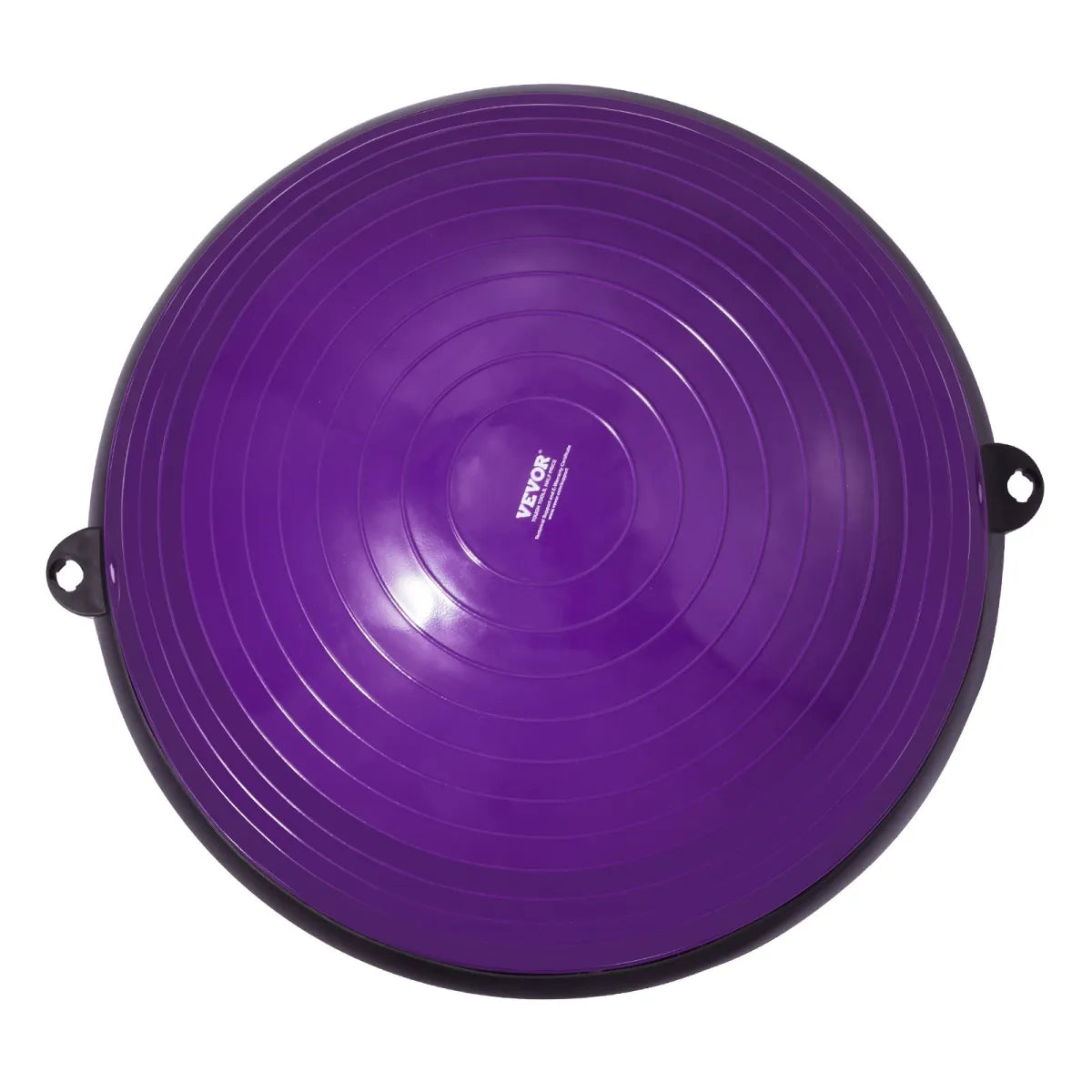 23" Half Exercise Ball Balance Trainer – Stability Dome with Resistance Bands and Pump