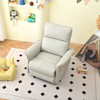 Leather Manual Rocker Recliner Chair – view 4