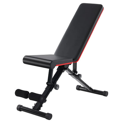 Adjustable Folding Weight Bench for Home Gym Strength Training