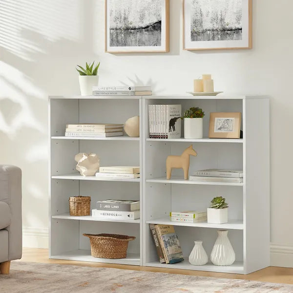 8-layer adjustable CD and DVD storage bookcase