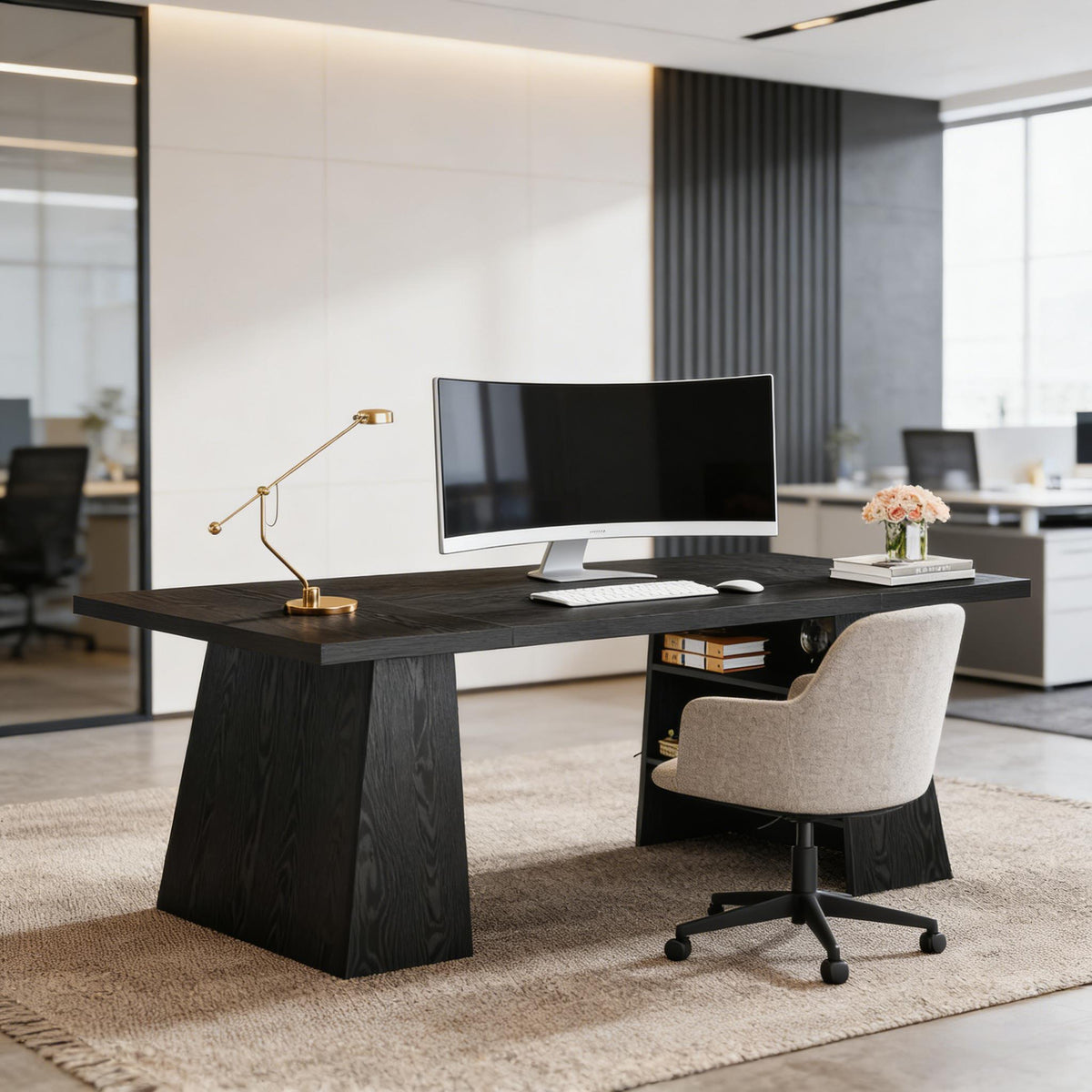 Classic executive office desk