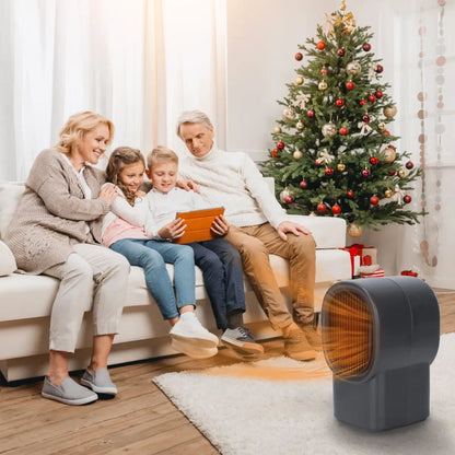 500W Portable Desktop Space Heater – Quiet Personal Fan Heater