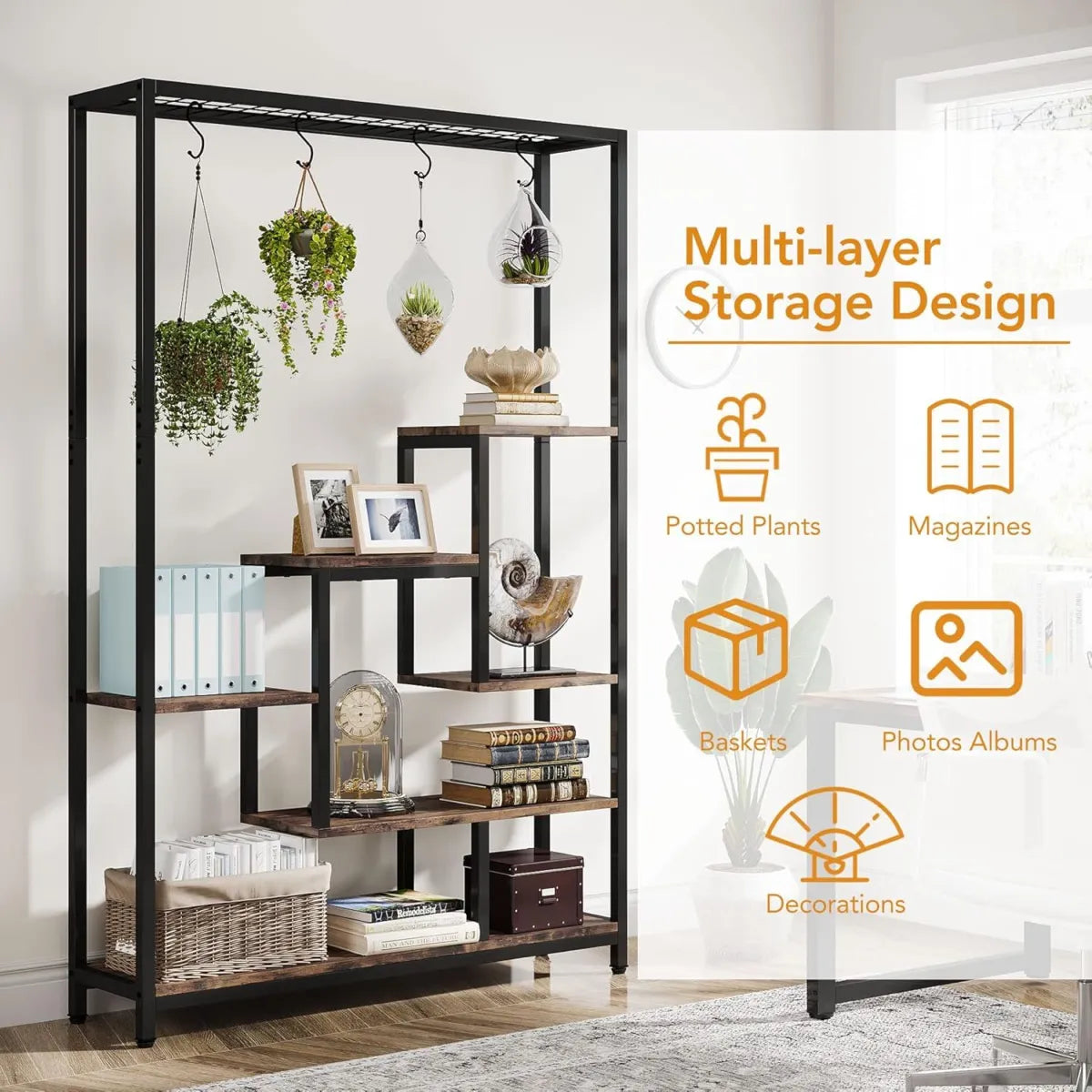 5-Tier Corner Plant Stand – view 3