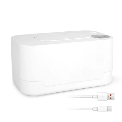 Baby Wipe Warmer – 3 Temperature Settings, USB-C Powered Wipe Dispenser