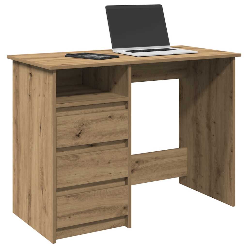 Engineered wood desk, 102cm