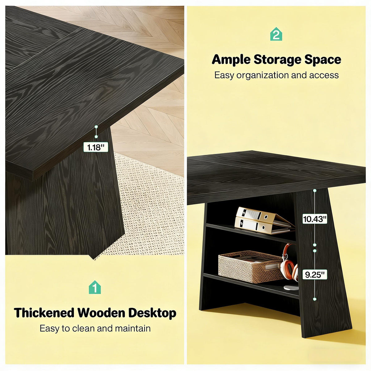 Classic executive office desk