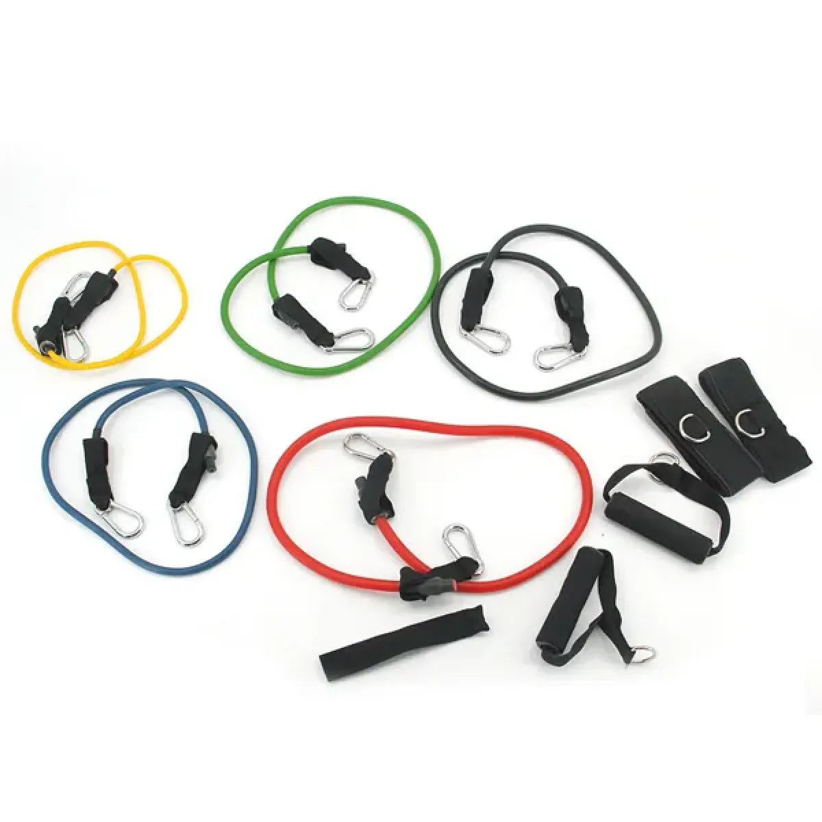 5-Piece Resistance Band Set – Exercise Bands for Strength & Stretching