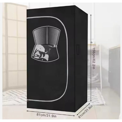 Portable Steam Sauna Tent – Foldable Full-Body Home Sauna with 2.6L Steamer