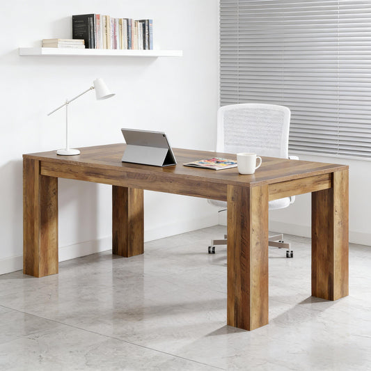 Versatile writing desk, rustic brown