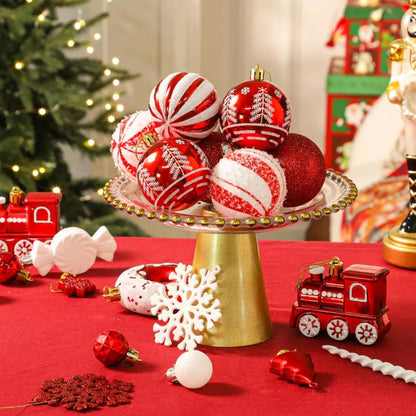 82-Piece Shatterproof Christmas Ball Ornaments Set